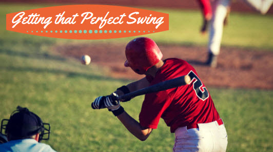 science of the perfect baseball swing